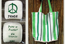 eco symbol peach